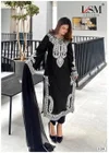 Black And White Vol 2 By Lsm Lawn Cotton Printed Karachi Dress Material